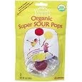 BUY : YummyEarth Organic Lollipops, Super Sour Pops (15 Count), 3-Ounce Pouches (Pack of 6)