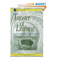 Transfer of Learning: Cognition and Instruction (Educational Psychology)