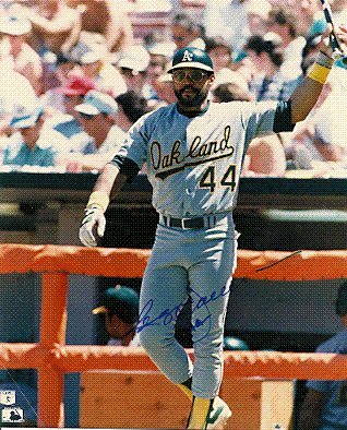 Reggie Jackson Autographed/Hand Signed Oakland A'S 8x10 Photo