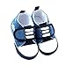 Urparcel Baby Boys Denim Canvas Sneaker Soft Sole Crib Shoes Prewalkers