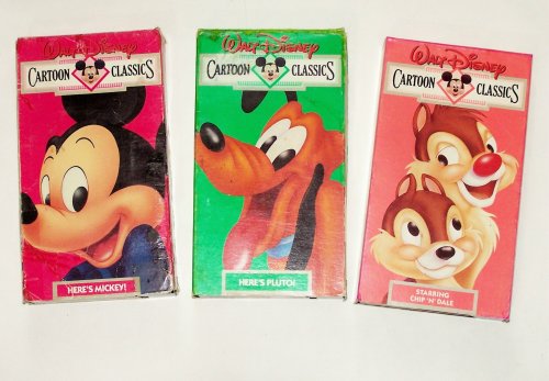 Disney's Cartoon Classics Collection (3pk): Starring Chip 'N' Dale, Here's Mickey, Here's Pluto