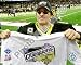 Drew Brees w/Saints NFC Champions Shirt 8x10 Photo