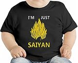 I'm Just Saiyan オーガニックベビーTシャツ 12 - 18 Months