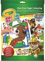 Crayola, Paw Patrol, Color Wonder Mess-Free Coloring Pad and Markers, Art Tools
