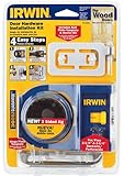 IRWIN Tools Carbon Door Lock Installation Kit (3111001)