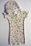 Sweet Girl and Toys Gown Set (Four preemie and newborn sizes!)