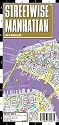 Streetwise Manhattan Map - Laminated City Street Map of Manhattan, New York - Folding pocket size travel map with subway map, bus map