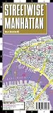 Streetwise Manhattan Map - Laminated City Street Map of Manhattan, New York - Folding pocket size travel map with subway map, bus map