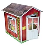 Spielhaus aus fester Pappe - Made in Germany