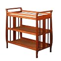 StorkCraft Sleigh Changing Table- Cognac