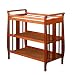 Stork Craft Sleigh Change Table in Cognac