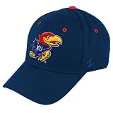 Zephyr Kansas Jayhawks Royal Blue DHS Fitted Hat
