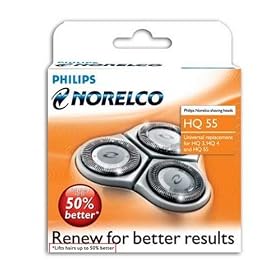 Philips Norelco HQ 55 Reflex  Replacement Heads