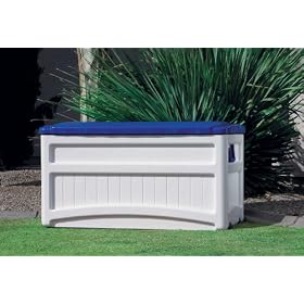 Suncast Deck Box with Wheels