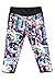 COCOLEGGINGS Nightmare Before Christmas Printed Capri Leggings Workout Tights M