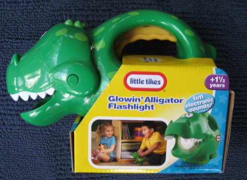 Childrens Toyshop  Toys : Little Tikes Glowin' Alligator Flashlight