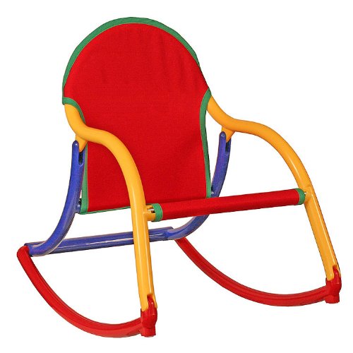 Hoohobbers Rocking Chair, Primary Canvas