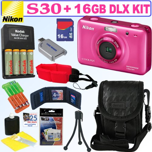 black friday price Nikon S30 PINK KIT3