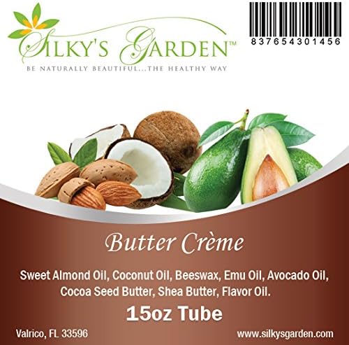 Shea Butter & Emu Oil Lip Balm - Butter Creme - 4 Pack