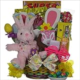 GreatArrivals Gift Baskets Hoppin' Fun Girl Child's Easter Basket, 2 Pound