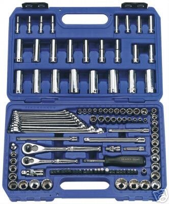 Draper Expert 114 Piece 1/4, 3/8 Drive Socket Set
