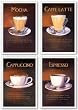 Urban Coffees Set by Paul Kenton 11"x14" Art Print Poster