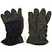 Men's Winter Fleece Hat Scarf Gloves Set Gray