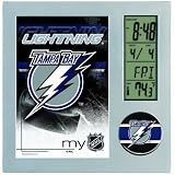 NHL Tampa Bay Lightning Digital Desk Clock