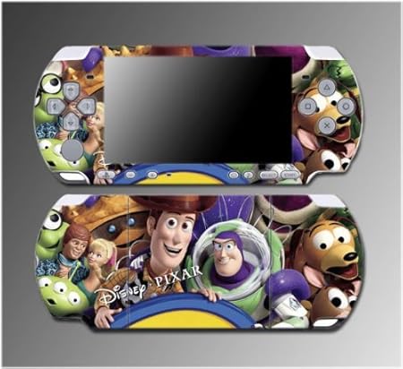 Toy Story Woody Buzz Lightyear Barbie Ken Game Vinyl Decal Sticker Cover Skin Protector #3 for Sony PSP Slim 3000 3001 3002 3003 3004 Playstation Portable