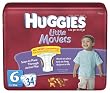 Huggies Supreme Little Movers Diapers, Size 6, 34-Count (Pack of 2)
