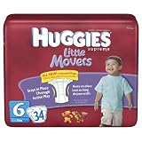 Huggies Supreme Little Movers Diapers, Size 6,... by