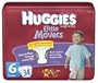 Huggies Little Movers Diapers, Size 6, 34 Count (Pack of 2)