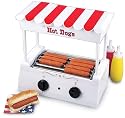 Nostalgia Electrics HDR565 Hot Dog Roller with Griddle