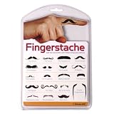 Gama-Go Fingerstache Temporary Tattoos