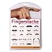 Gama-Go Fingerstache Temporary Tattoos