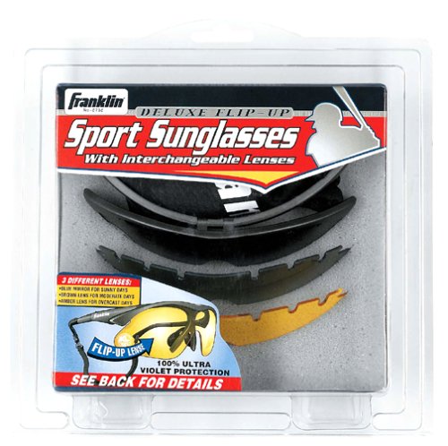 Franklin Sports 2752 MLB 3 Lens, Flip-Up Sunglasses