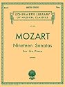 W.A. Mozart Nineteen Sonatas For The Piano Pf (Schirmer's Library of Musical Classics)