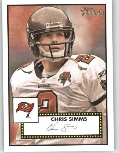 2006 Topps Heritage #158 Chris Simms - Tampa Bay Buccaneers (Football Cards)