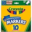10ct. Crayola Classic Broadline Markers