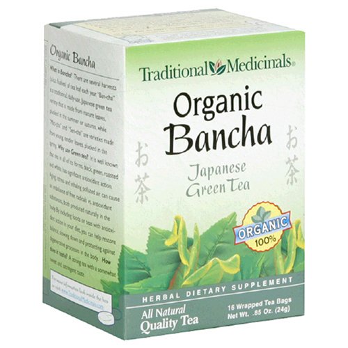 Traditional Medicinals Organic Bancha, 16-Count Boxes (Pack of 6) by Traditional Medicinals
