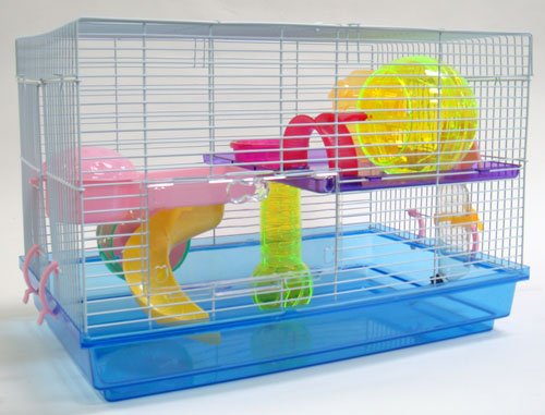 Brand New Hamster Rodent Gerbil Mouse Mice Critter Cage Play House H1812BL
