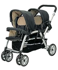 Twin Two Pushchair - Noir