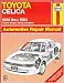 Book Toyota Celica Fwd Automotive Repair Manual : Models Covered : All Toyota Celica Front Wheel Drive Models 1986 Through 1993 (Haynes Auto Repair manuals