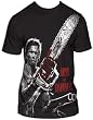 Men's Army of Darkness Chainsaw Big Print Subway T-shirt