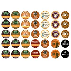 Crazy Cups Decaf Sampler K-Cup Portion Pack for Keurig K-Cup Brewers (Pack of 35)
