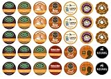 Crazy Cups Decaf Sampler, K-Cup Portion Pack for Keurig K-Cup Brewers (Pack of 35)