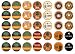 Crazy Cups Decaf Sampler, K-Cup Portion Pack for Keurig K-Cup Brewers (Pack of 35)