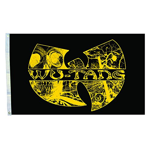 Wu-Tang Clan Rock Music Band Flag Banner Team Logo 3-by-5 Foot Indoor/Outdoor