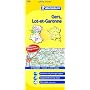 Gers, Lot-et-Garonne (Michelin Local Maps)