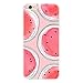 iPhone 6 Plus Case,iPhone 6S Plus Case Luoke Summer Cool Fruit Pattern Solid TPU Silicone Gel Back Thin Cover Skin Soft Case for iPhone 6 Plus 6S Plus 5.5 Inch (Style 1)